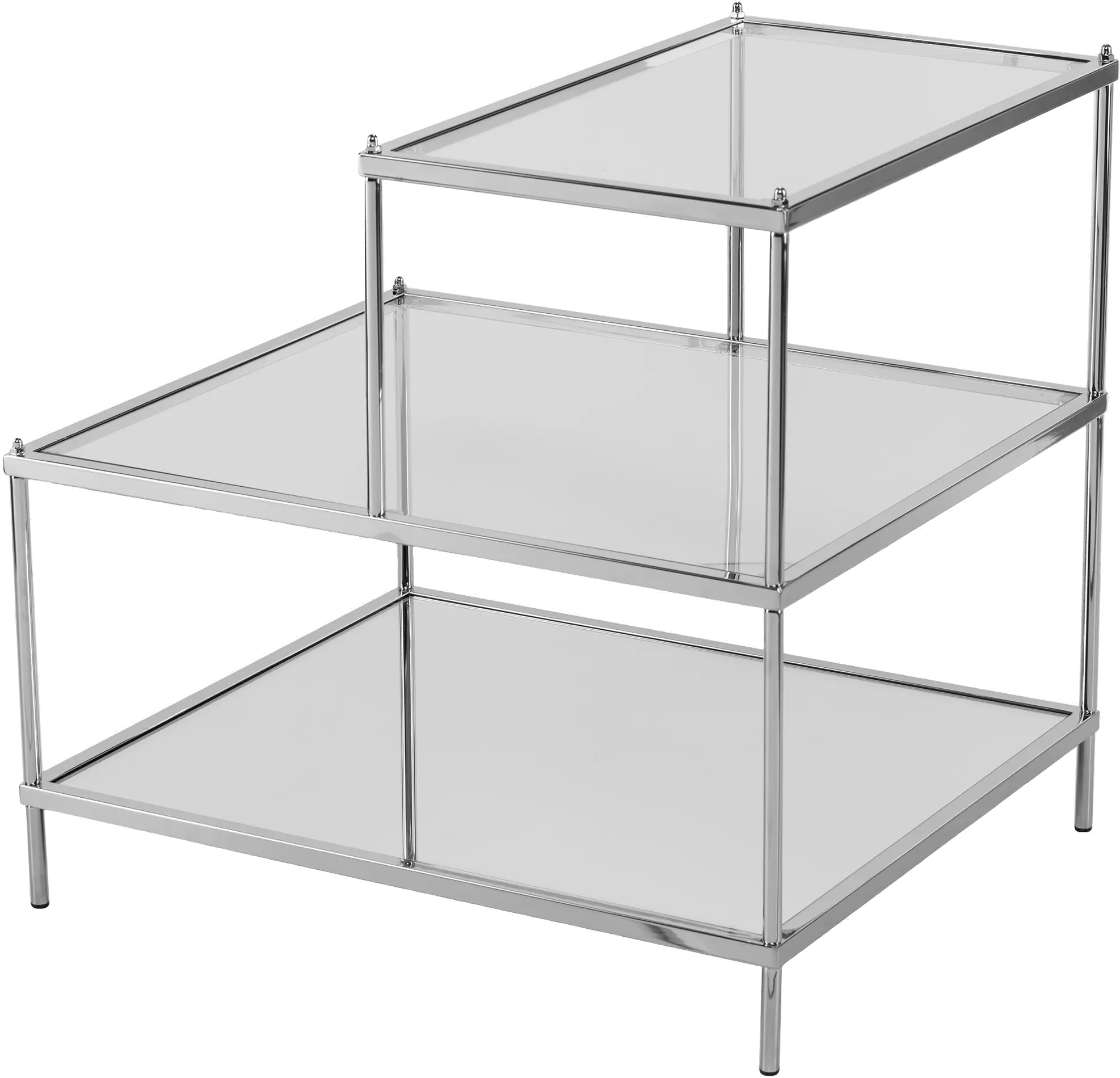 OC5205 Knox Chrome Mirrored Accent Table-7