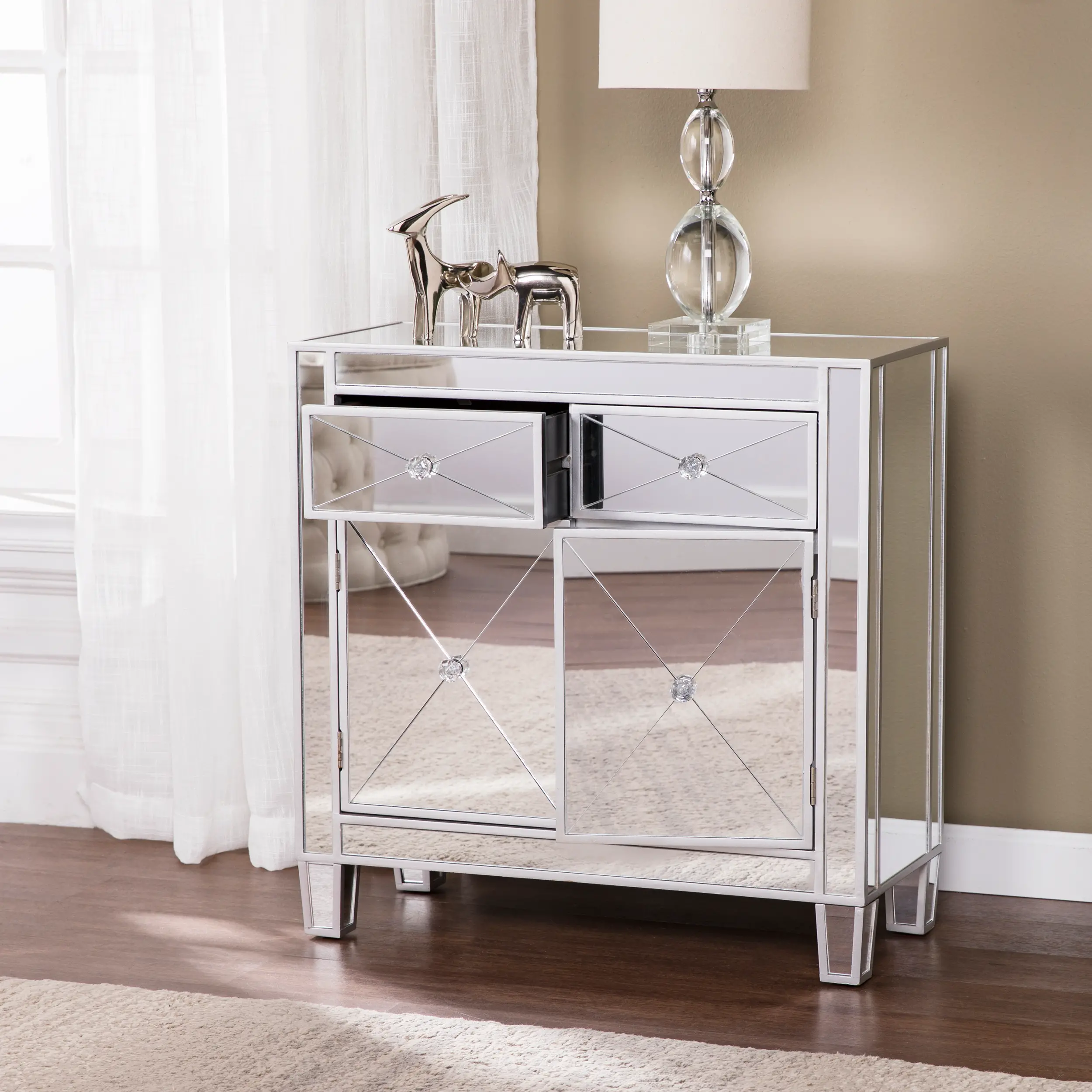 OC9156 Mirage Mirrored Cabinet-3