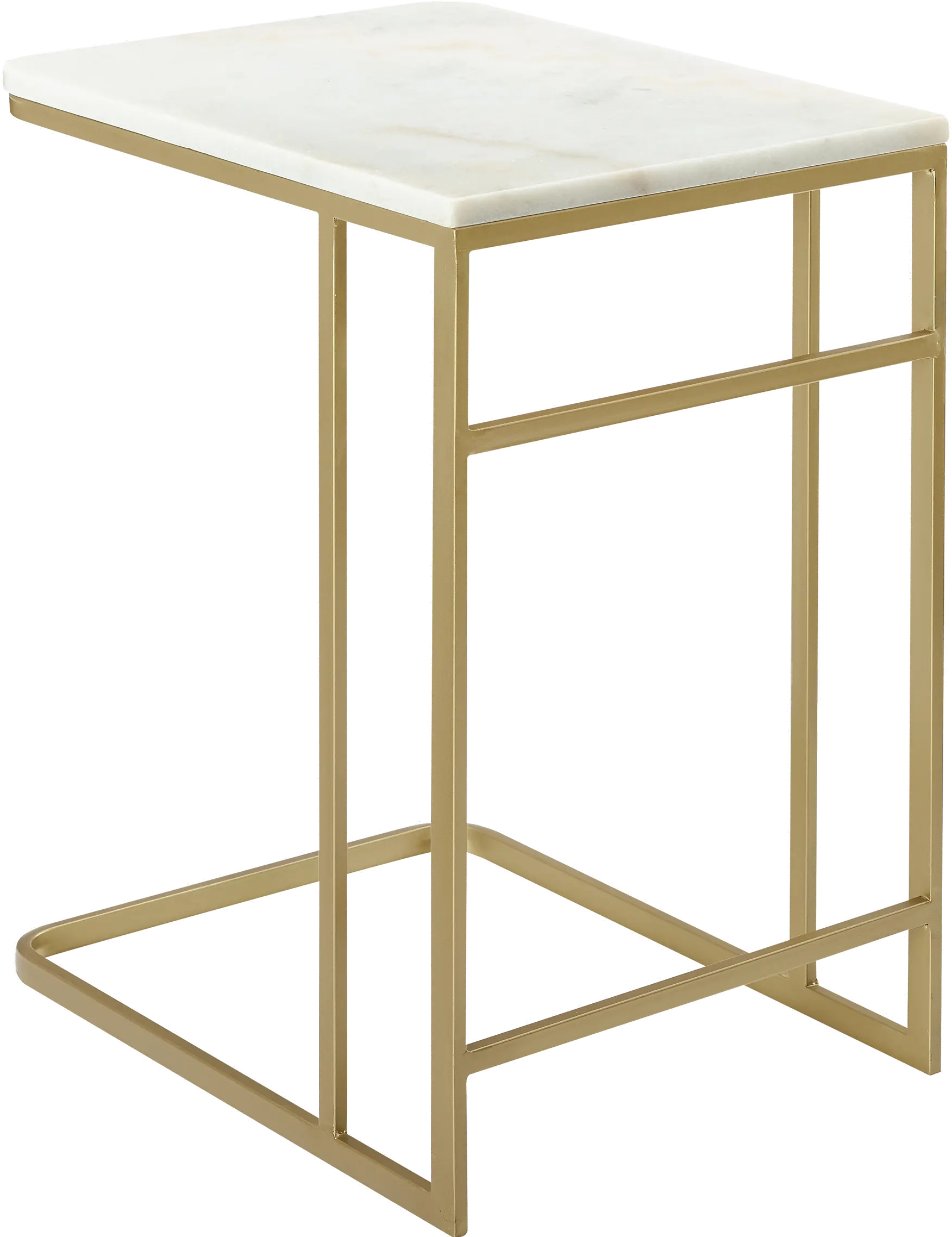 OC9837 Fallon Marble & Gold C Table-4