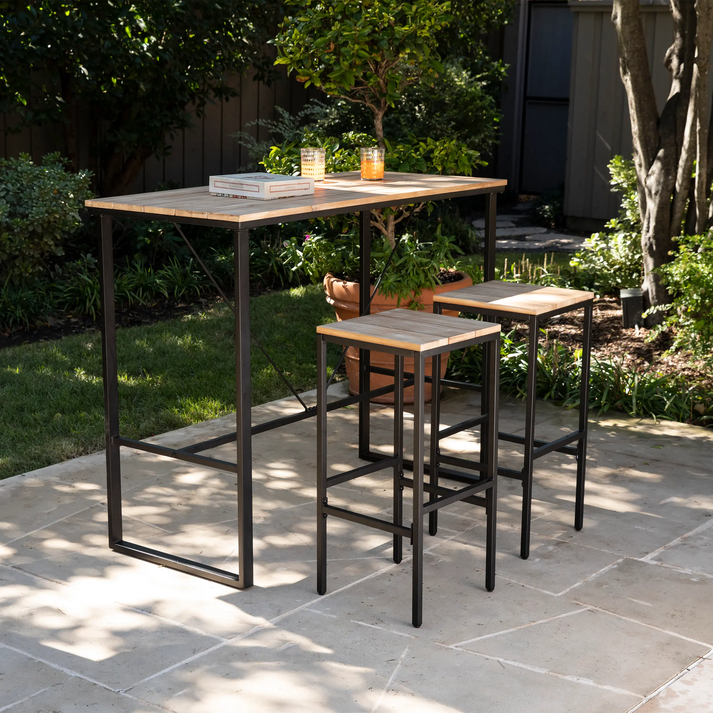 OD1083029 Venallo Indoor/Outdoor Light Brown Pub Table-4