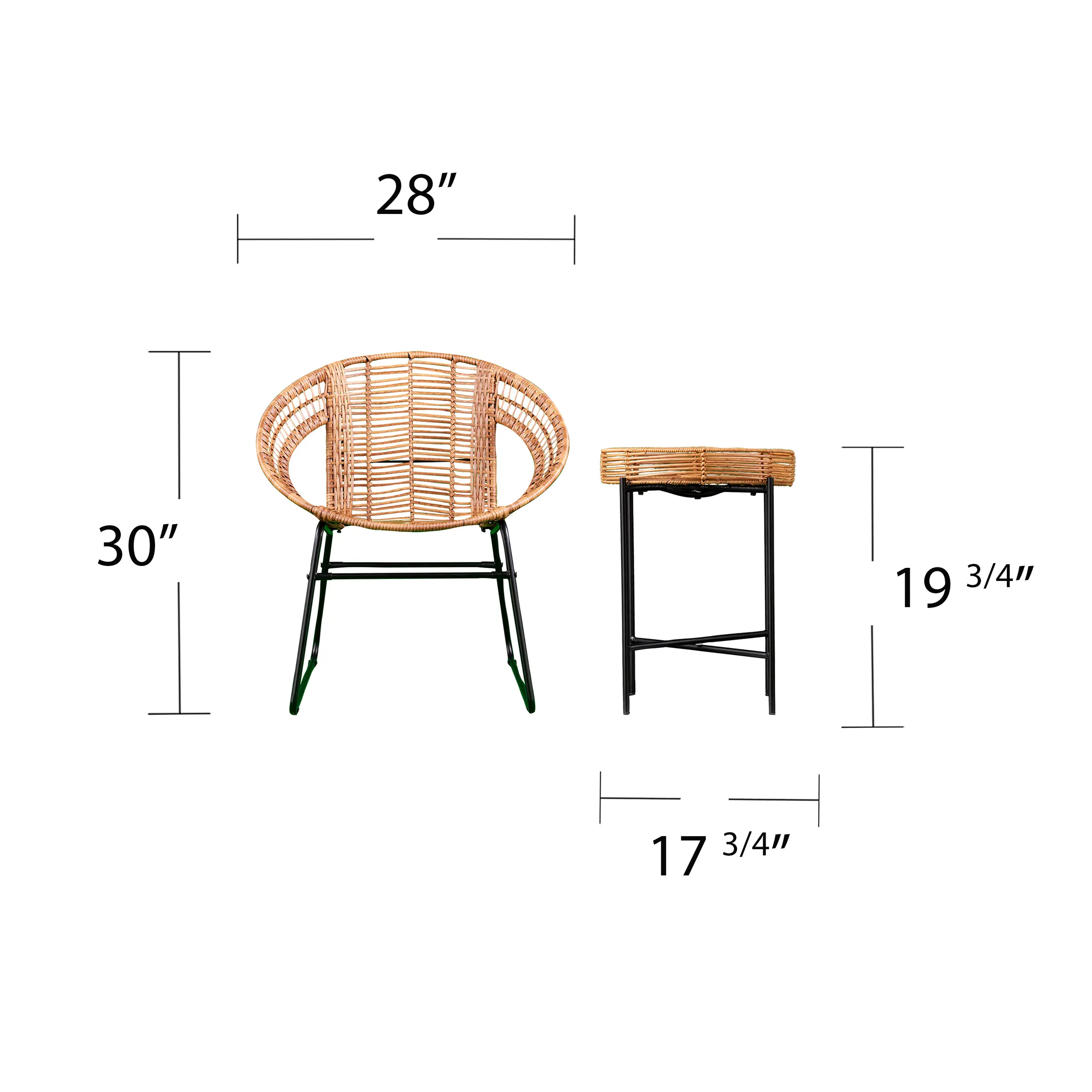 OD1085665 Alandhra 3 Piece Indoor/Outdoor Bistro Set-3