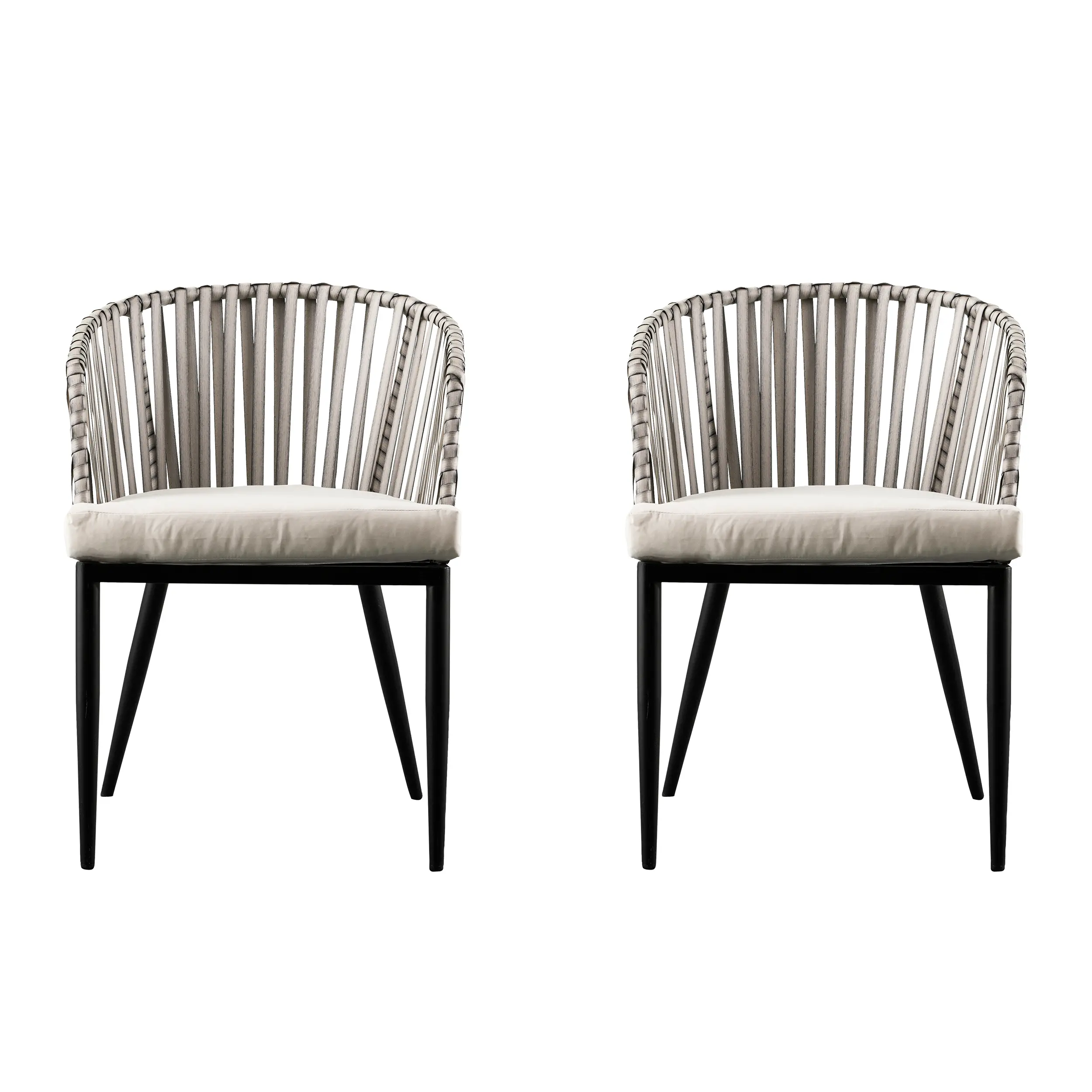 OD1086108 Melilani Outdoor Wicker Chairs with Cushions, Set of 2-1