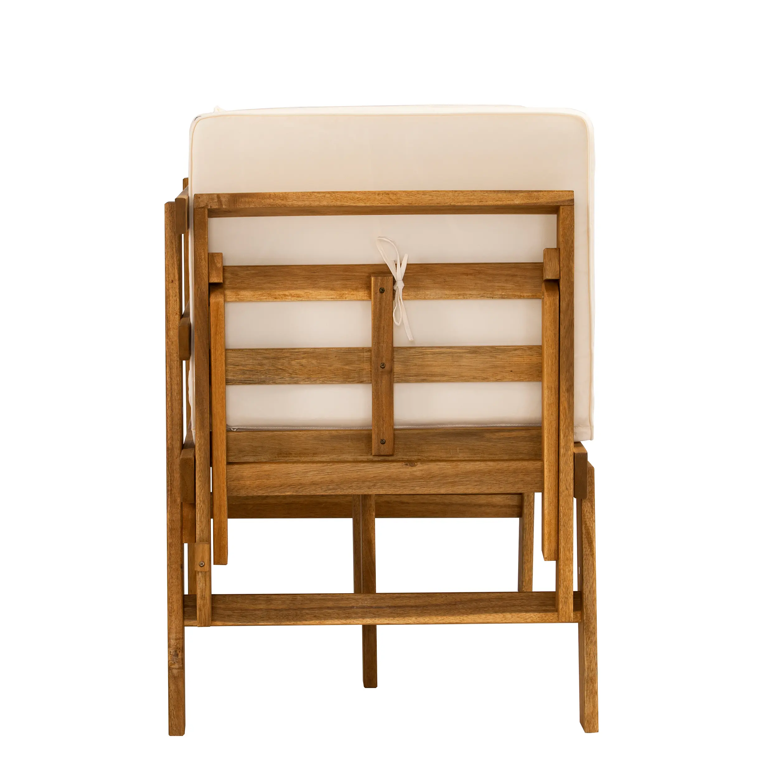 OD1089109 Holly & Martin Dolavon Outdoor Convertible Lounge Chair with White Cushions-7