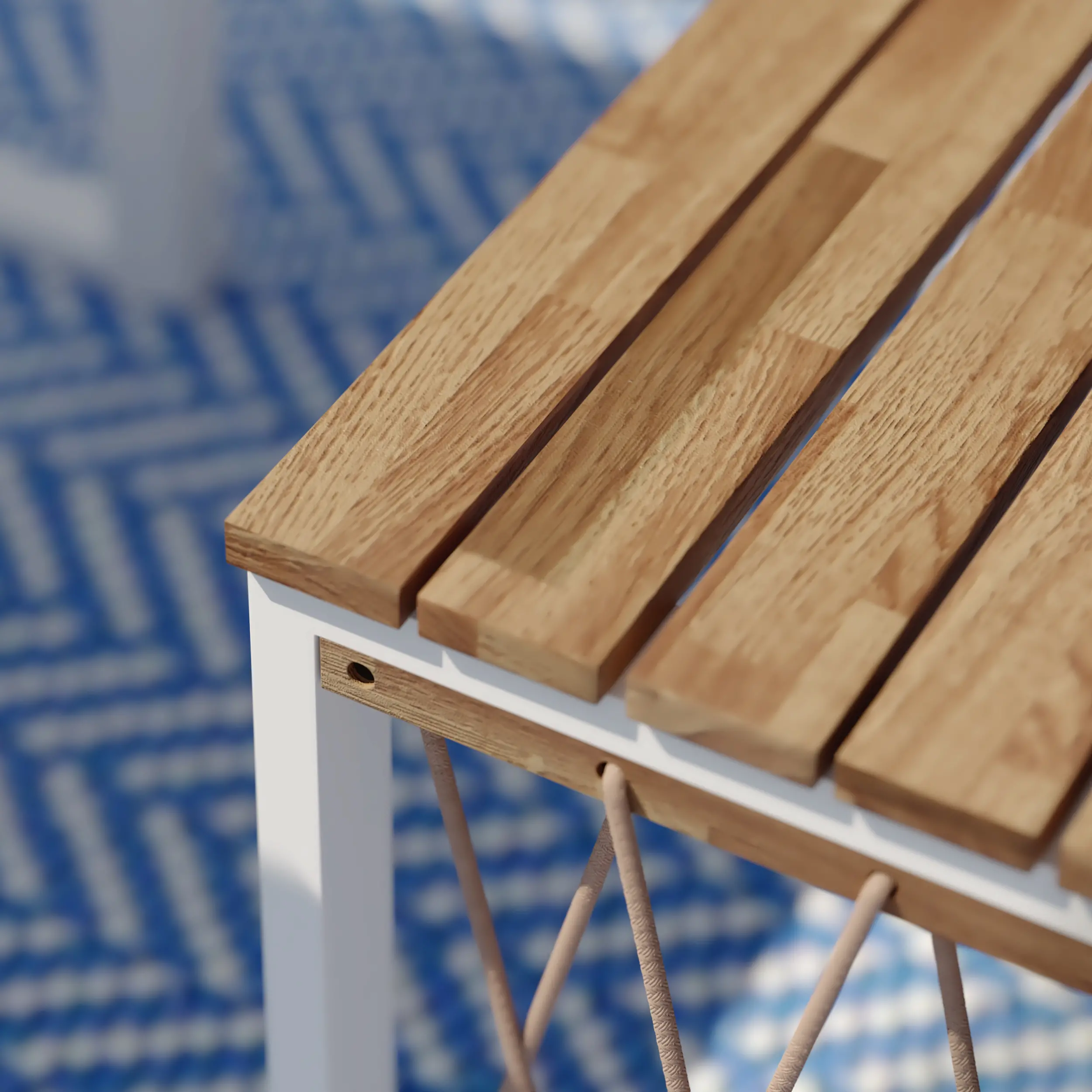 OD1140700 Wallmond Outdoor White & Natural Coffee Table-3