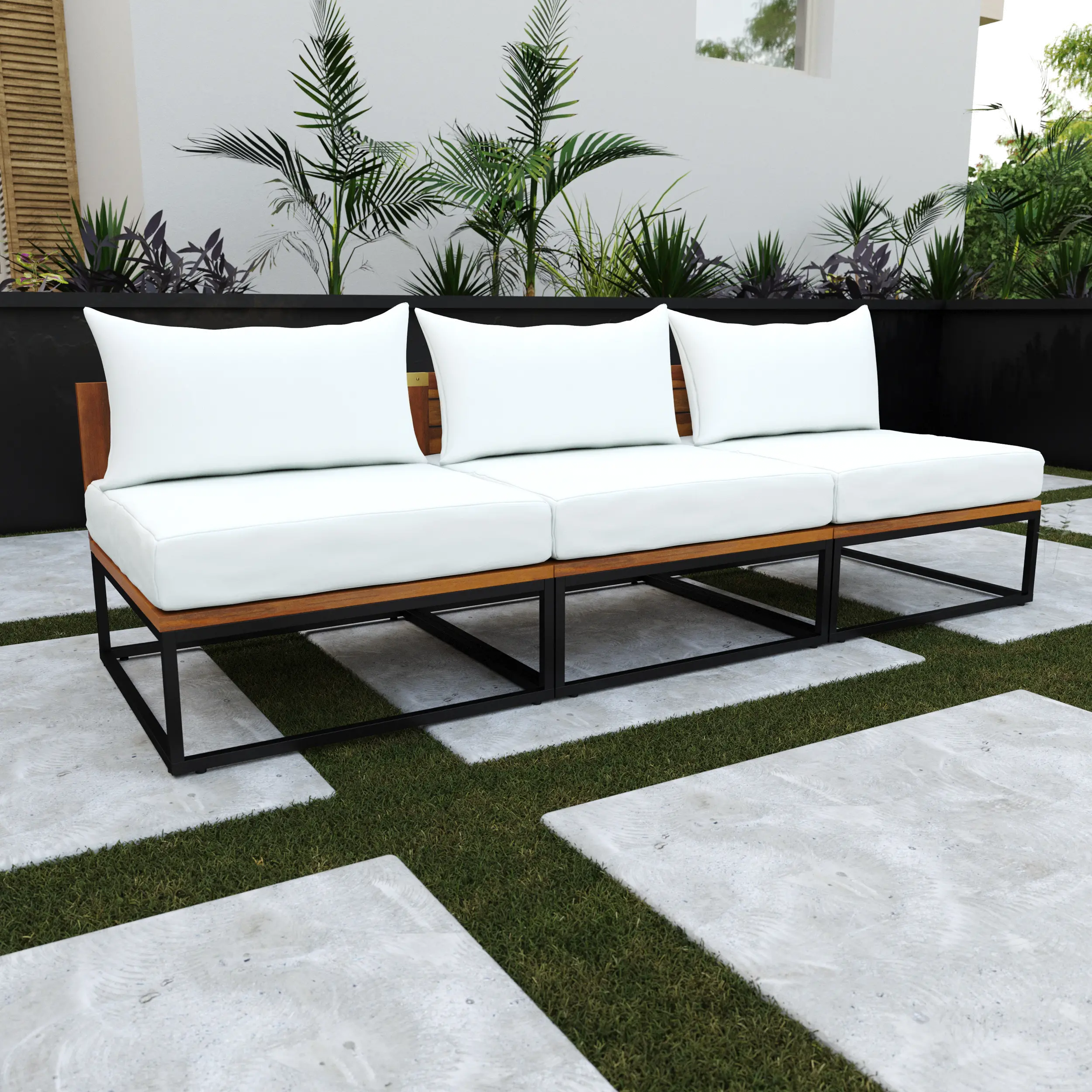 OD11721S Taradale Modular Outdoor Sofa with Cushions-2