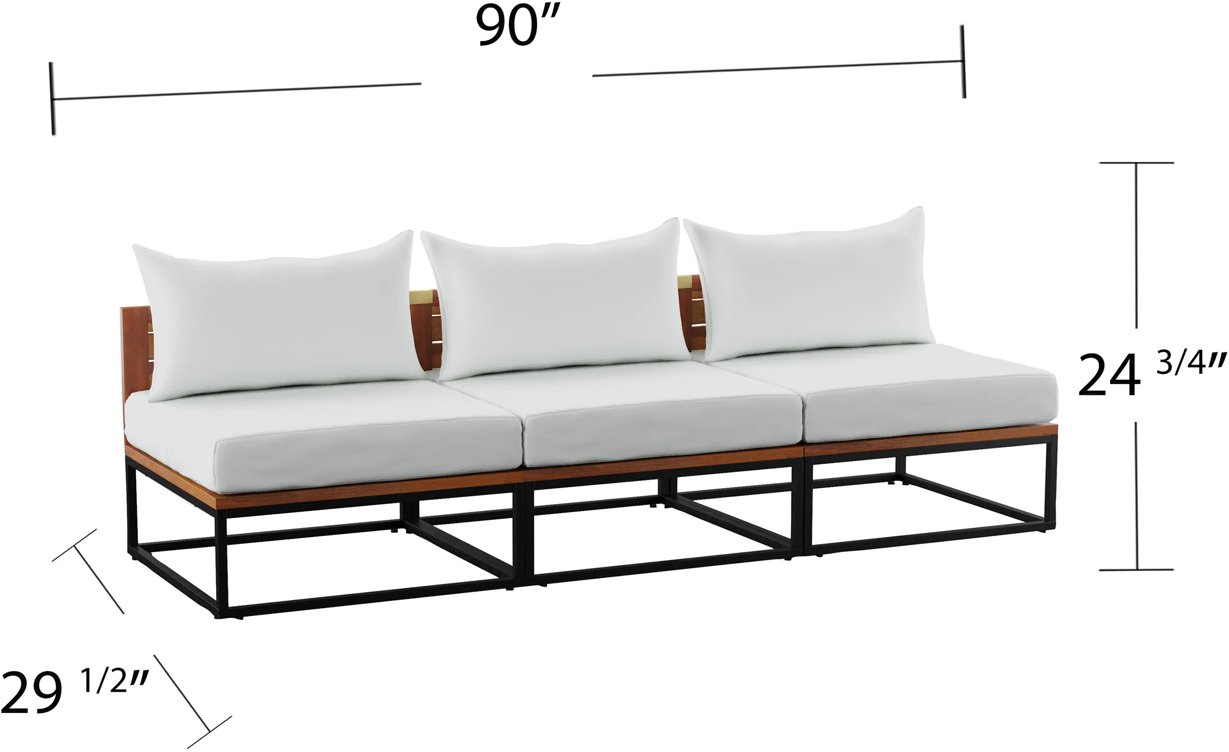 OD11721S Taradale Modular Outdoor Sofa with Cushions-8
