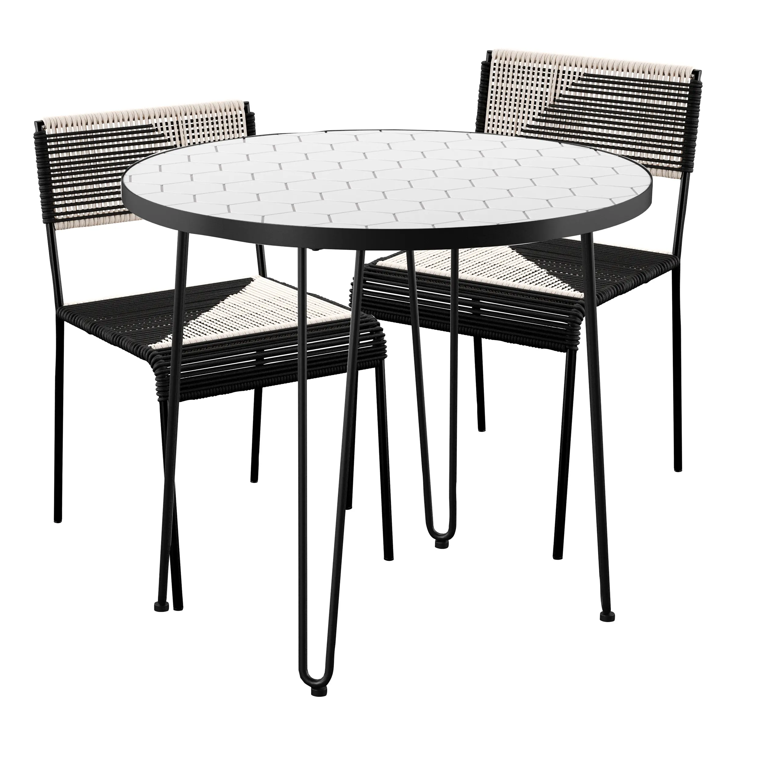 OD117243 Watkindale Outdoor Bistro Dining, 3 Piece Set-1