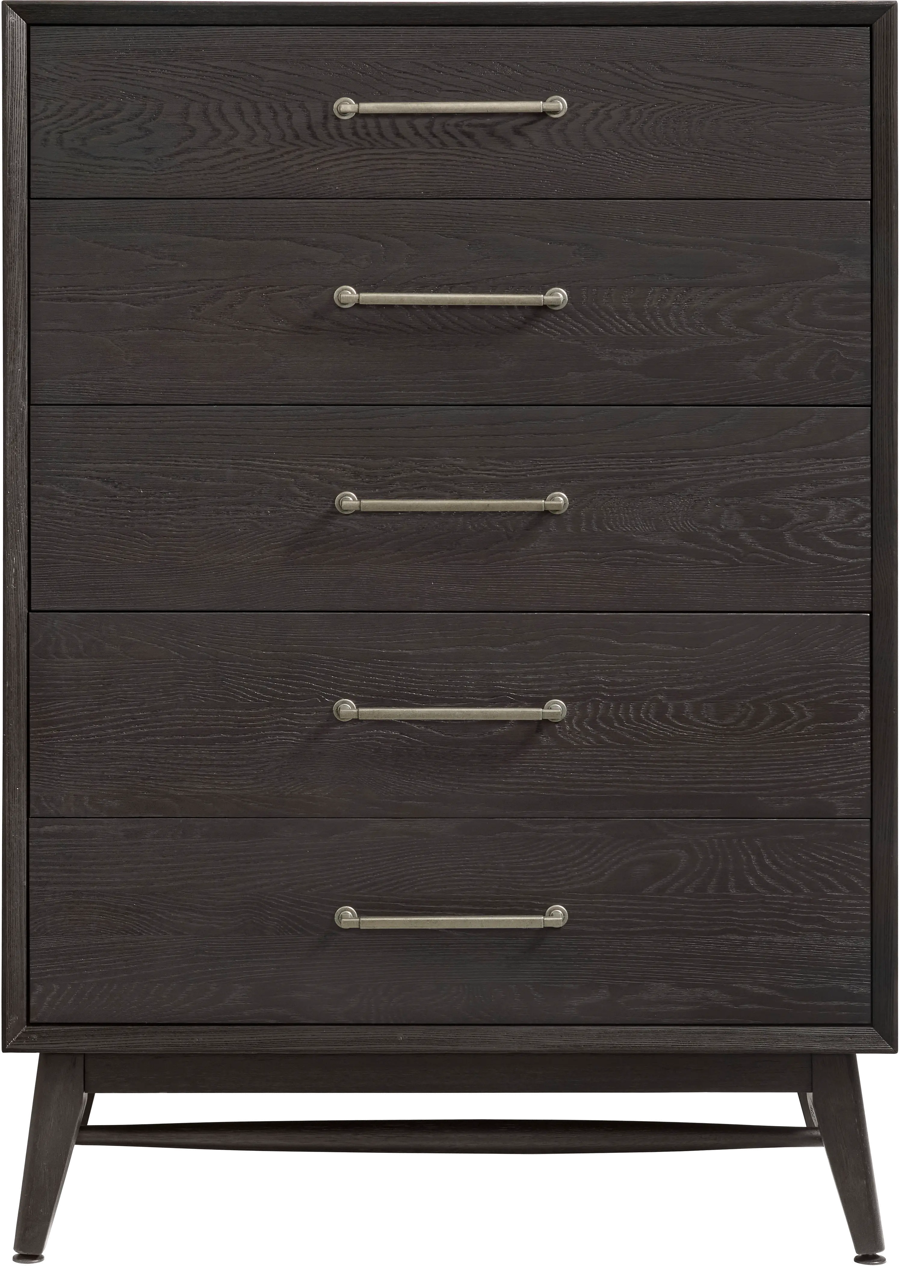 Bayside Black Chest of Drawers-1