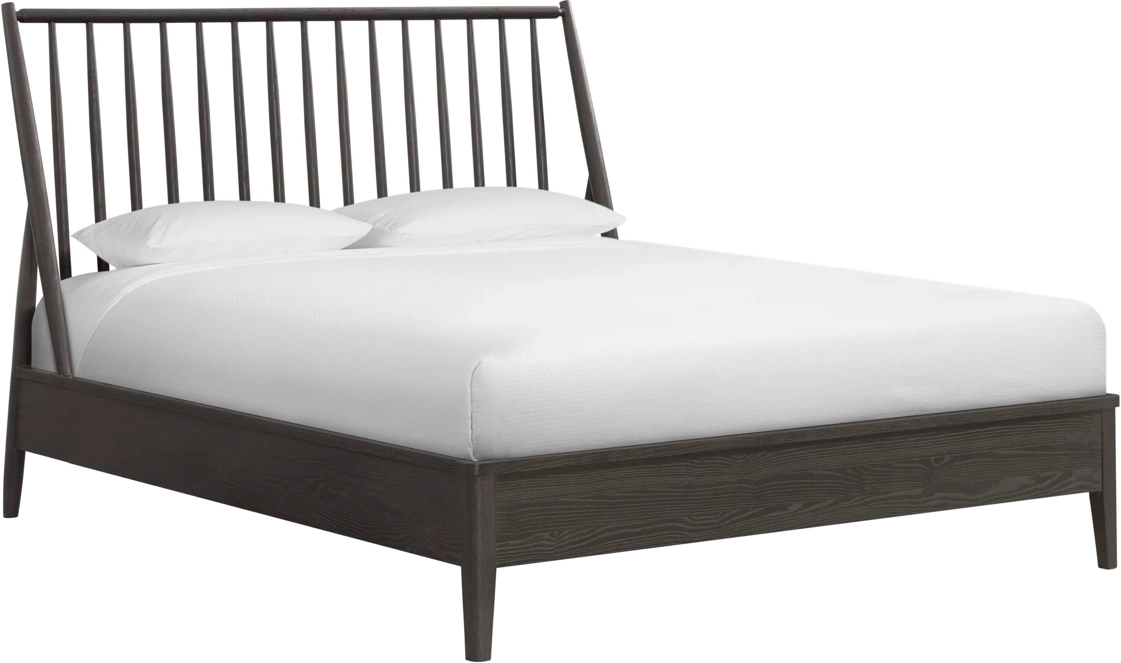 Bayside Black Queen Bed-1