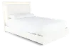 Miami White Queen Bed-7