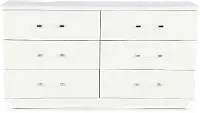 Miami White Dresser