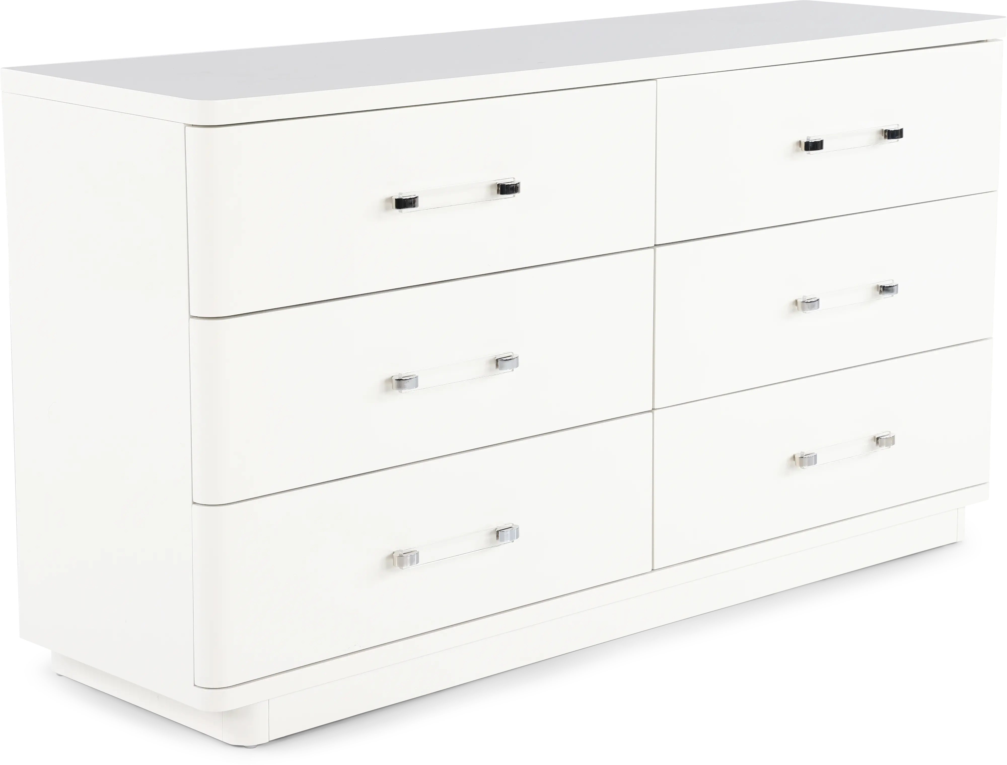 Miami White Dresser-4