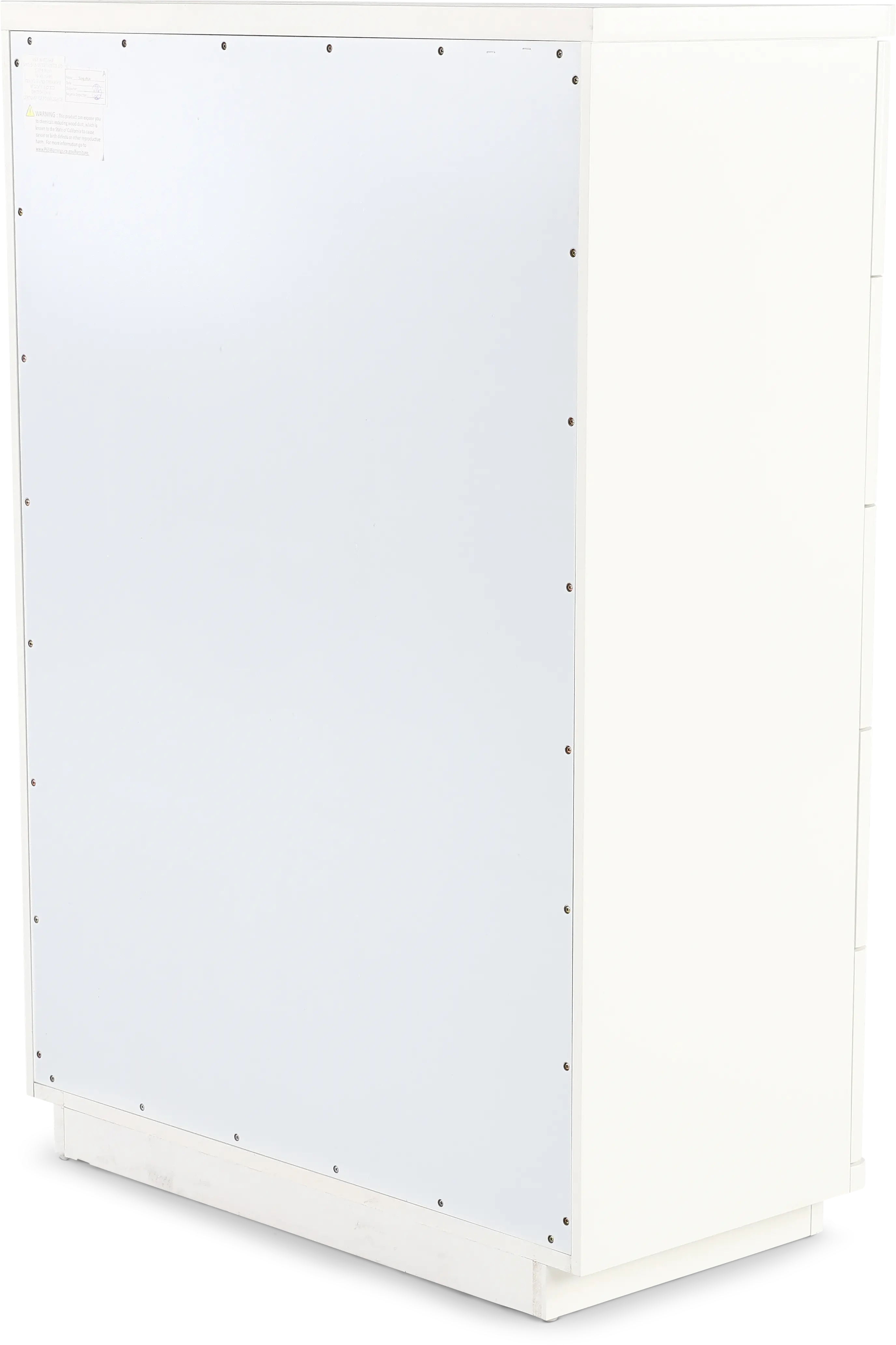 Miami White Chest of Drawers-6