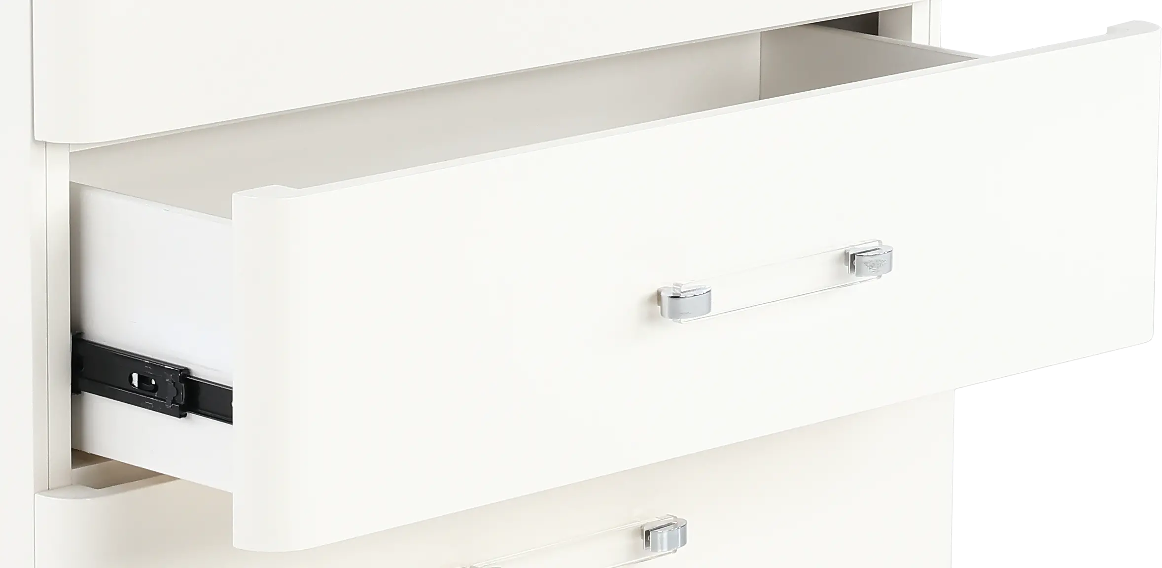 Miami White Chest of Drawers-2