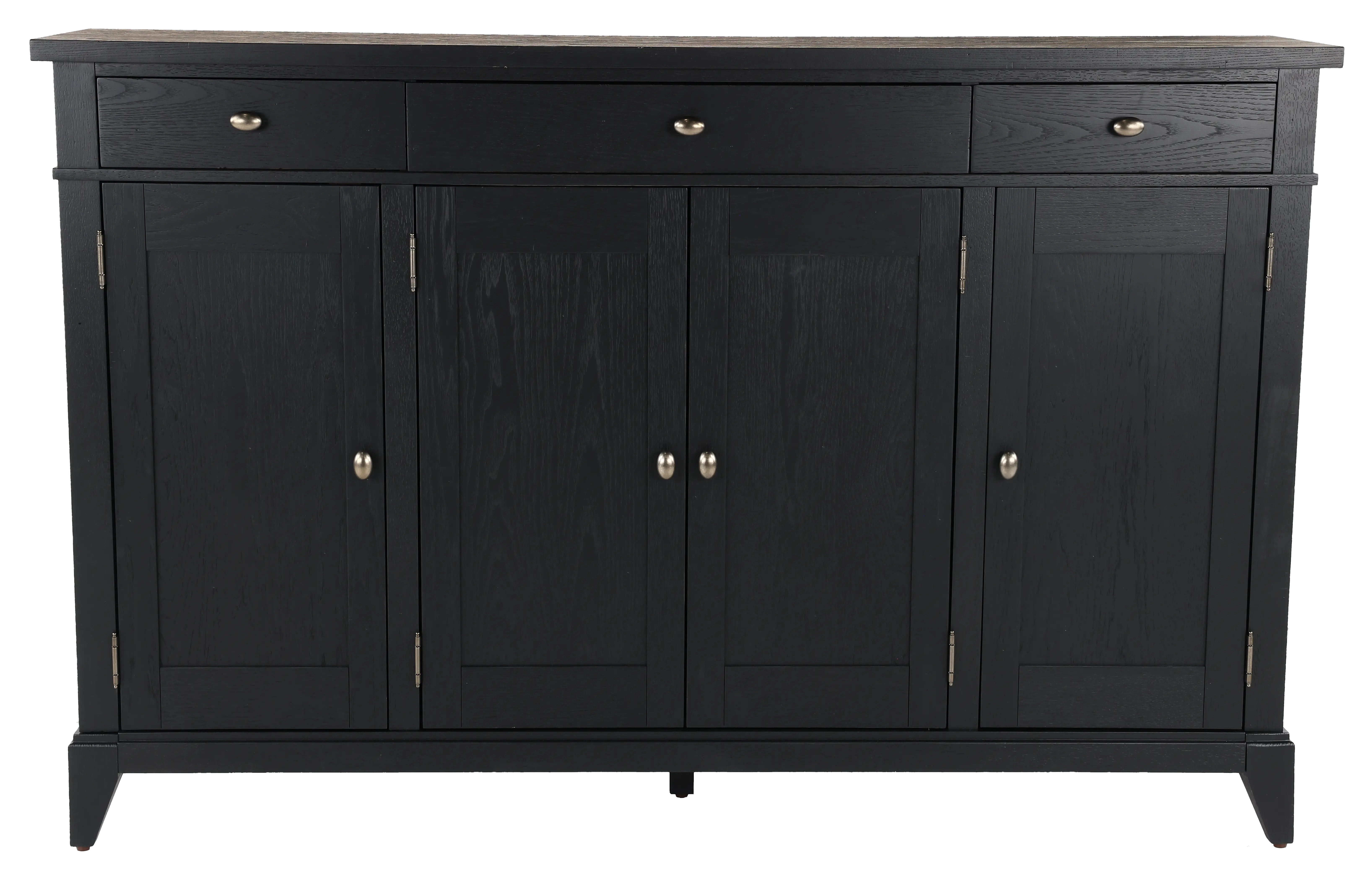 Macon Black Credenza-1