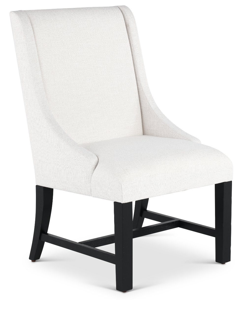 Macon White Upholstered Dining Chair