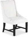 Macon White Upholstered Dining Chair