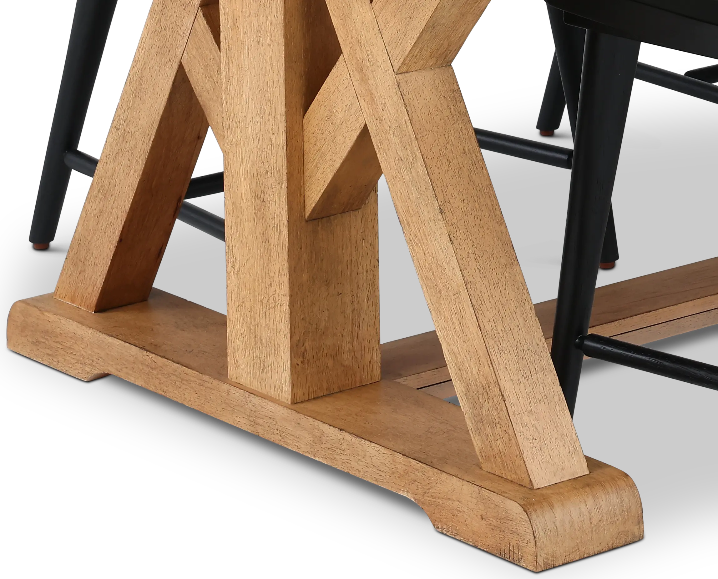 Macon Natural and Black 5 Piece Dining Set-8