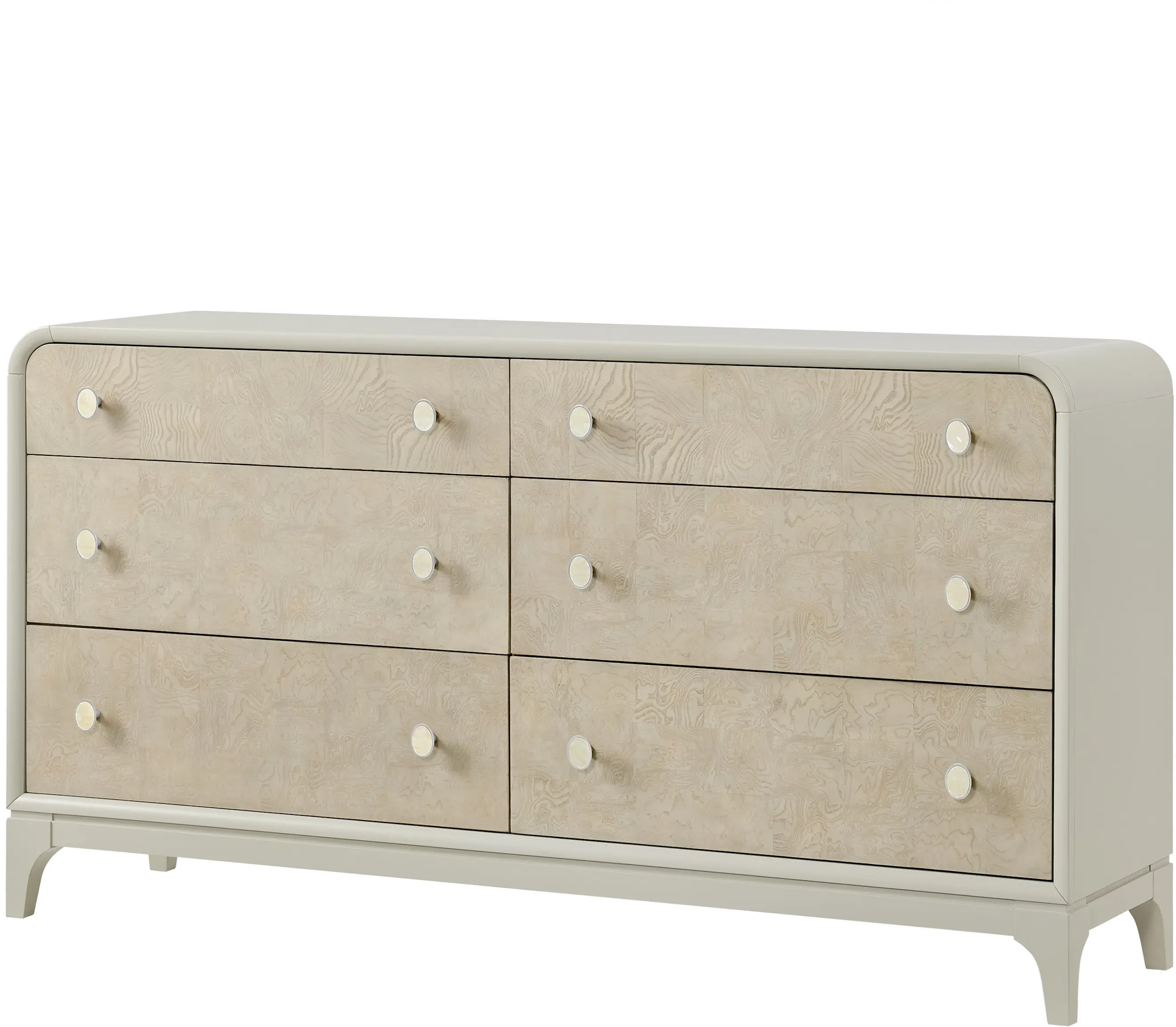 Skyline Beige-Gray Dresser-1