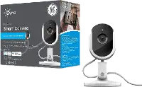 GE Cync Indoor 1-Camera Plug-in Stick Up Cam Micro SD Security Camera System