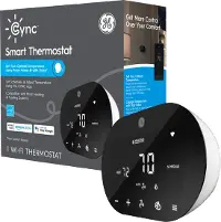 GE Cync Smart Programmable Thermostat - White