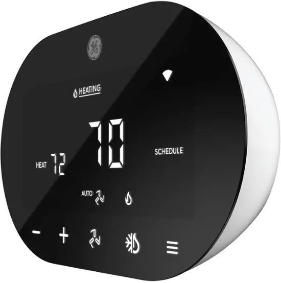 GE Cync Smart Programmable Thermostat - White-3