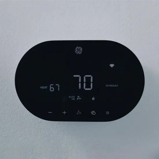 GE Cync Smart Programmable Thermostat - White-2
