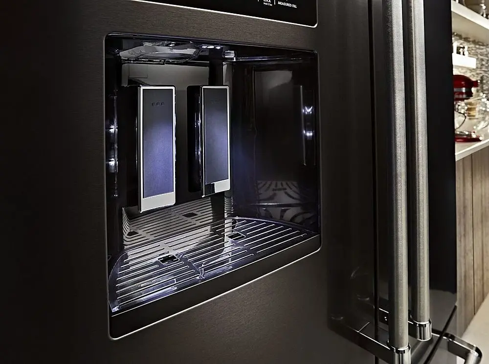 KRFF577KBS Kitchenaid 26.8 cu ft French Door Refrigerator - Black Stainless Steel-5