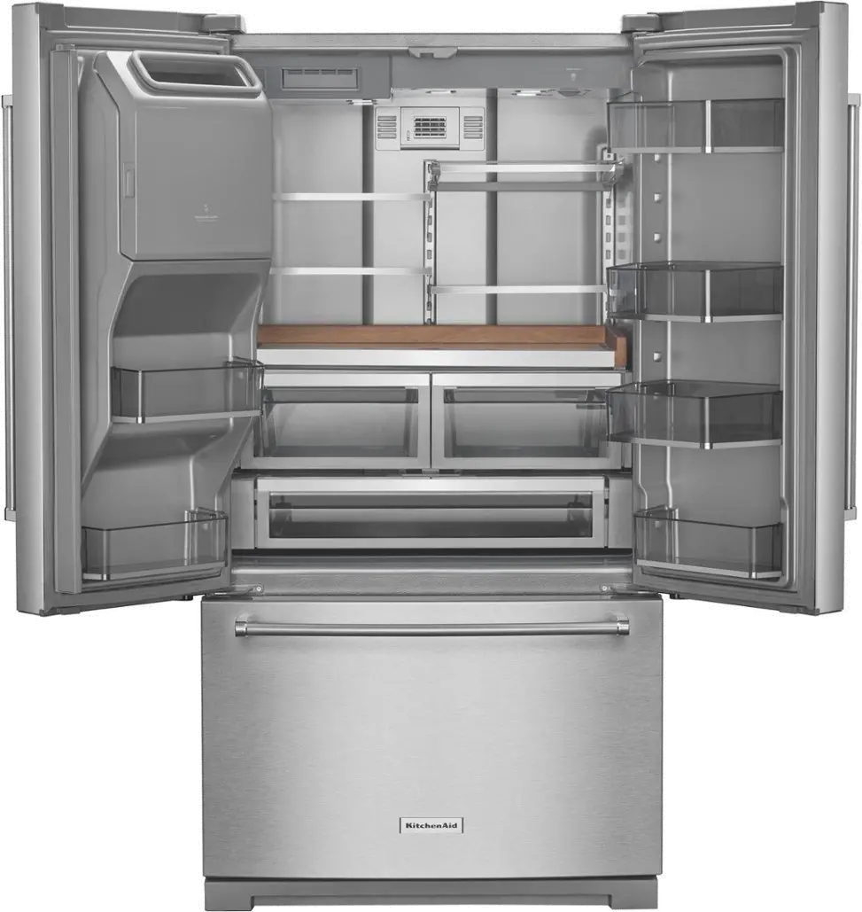 KRFF577KPS Kitchenaid 26.8 cu ft French Door Refrigerator - Stainless Steel-3