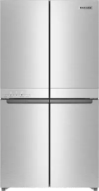 KRQC506MPS Ktichenaid 19.4 Cu Ft 4-Door Flex Refrigerator - Counter Depth Stainless Steel