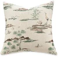 Akari Basil Toss Pillow