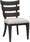 West End Loft Black Side Chair