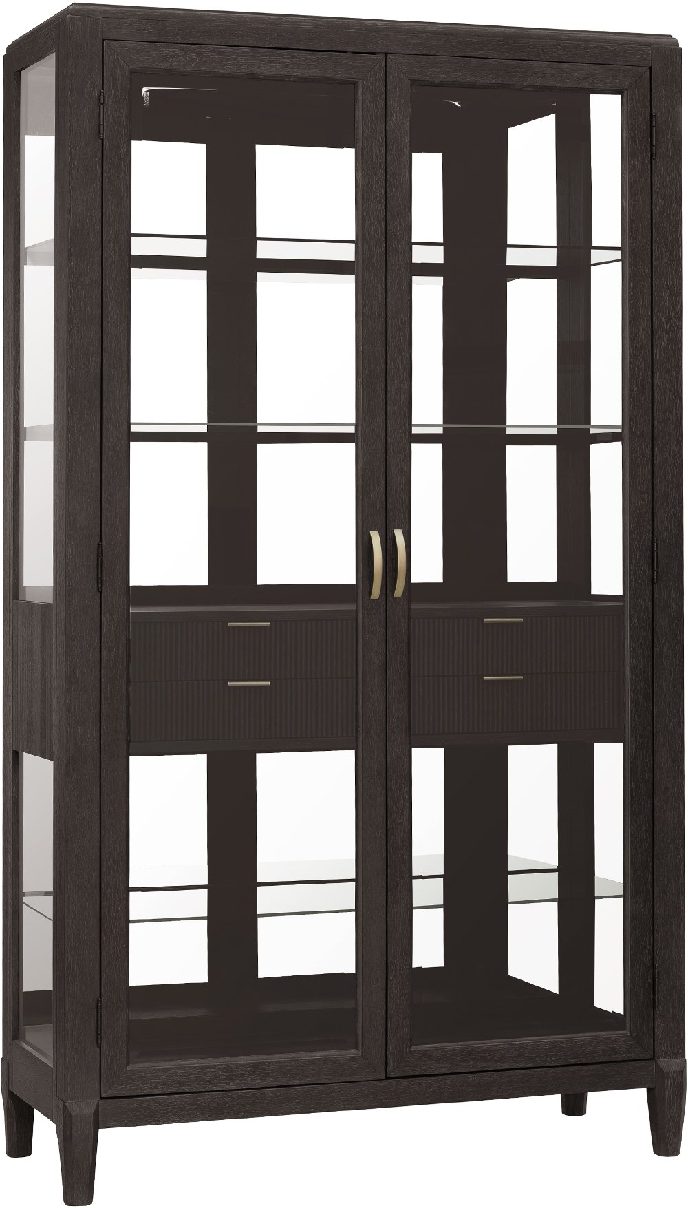 West End Loft Black China Curio