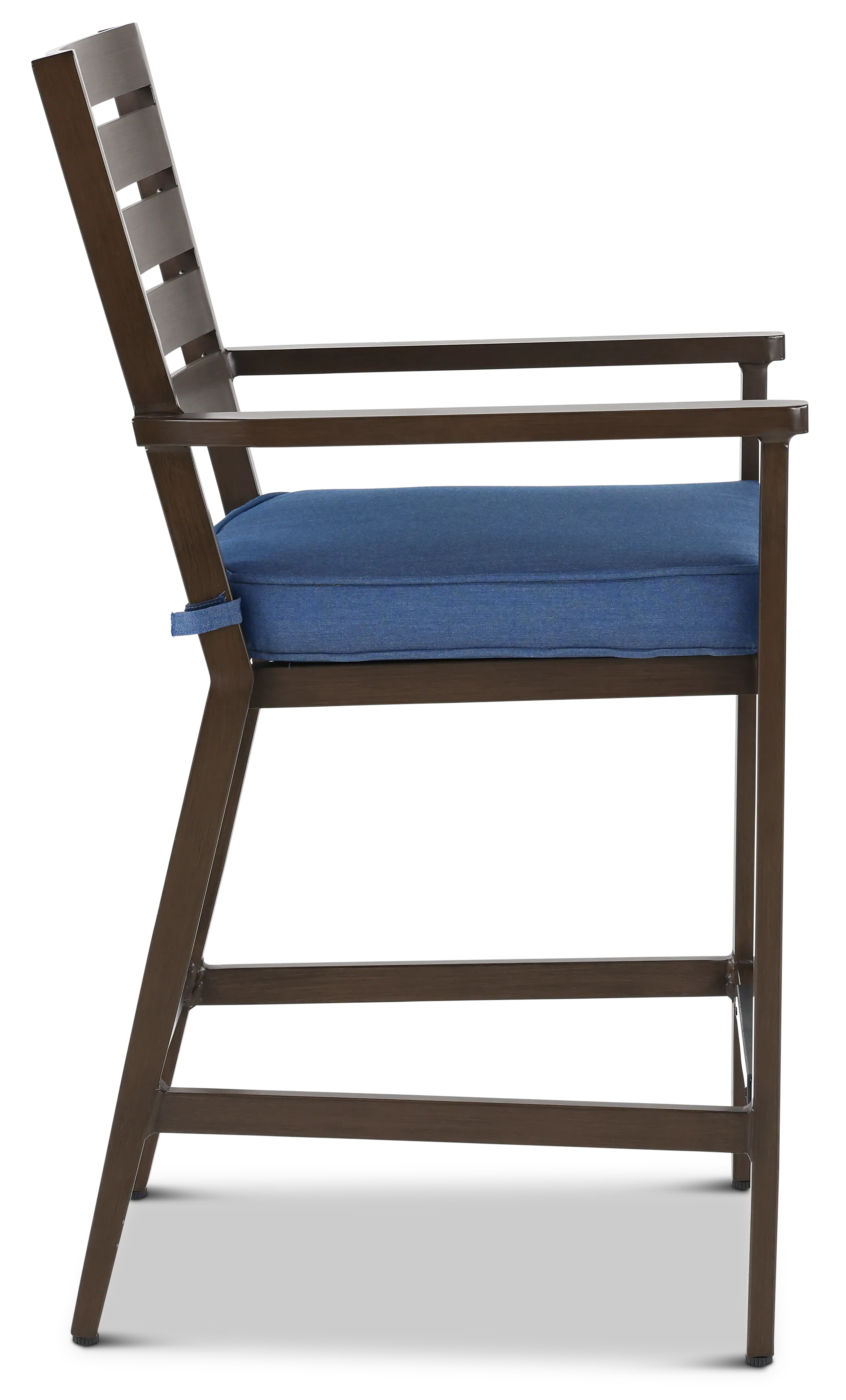 Adeline Blue Patio Bar Stool-4