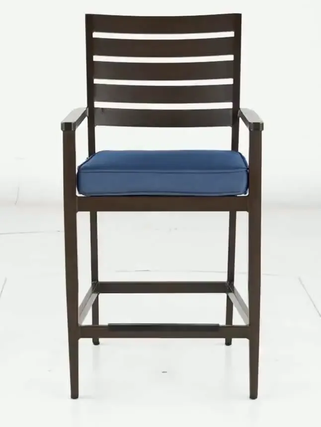 Adeline Blue Patio Bar Stool-5