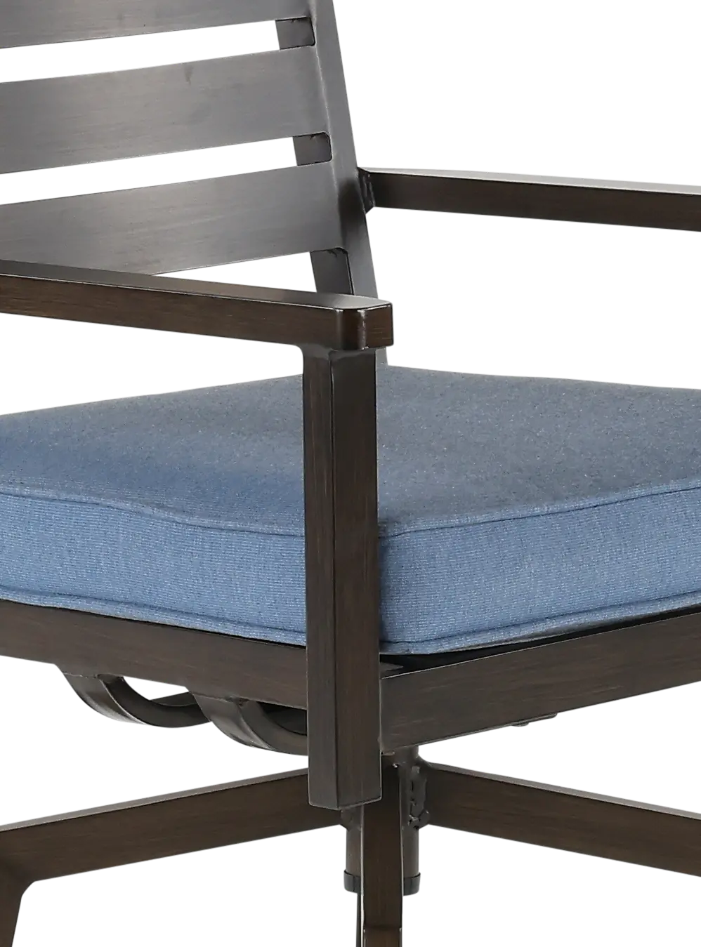 Adeline Blue Swivel Outdoor Bar Stool-6