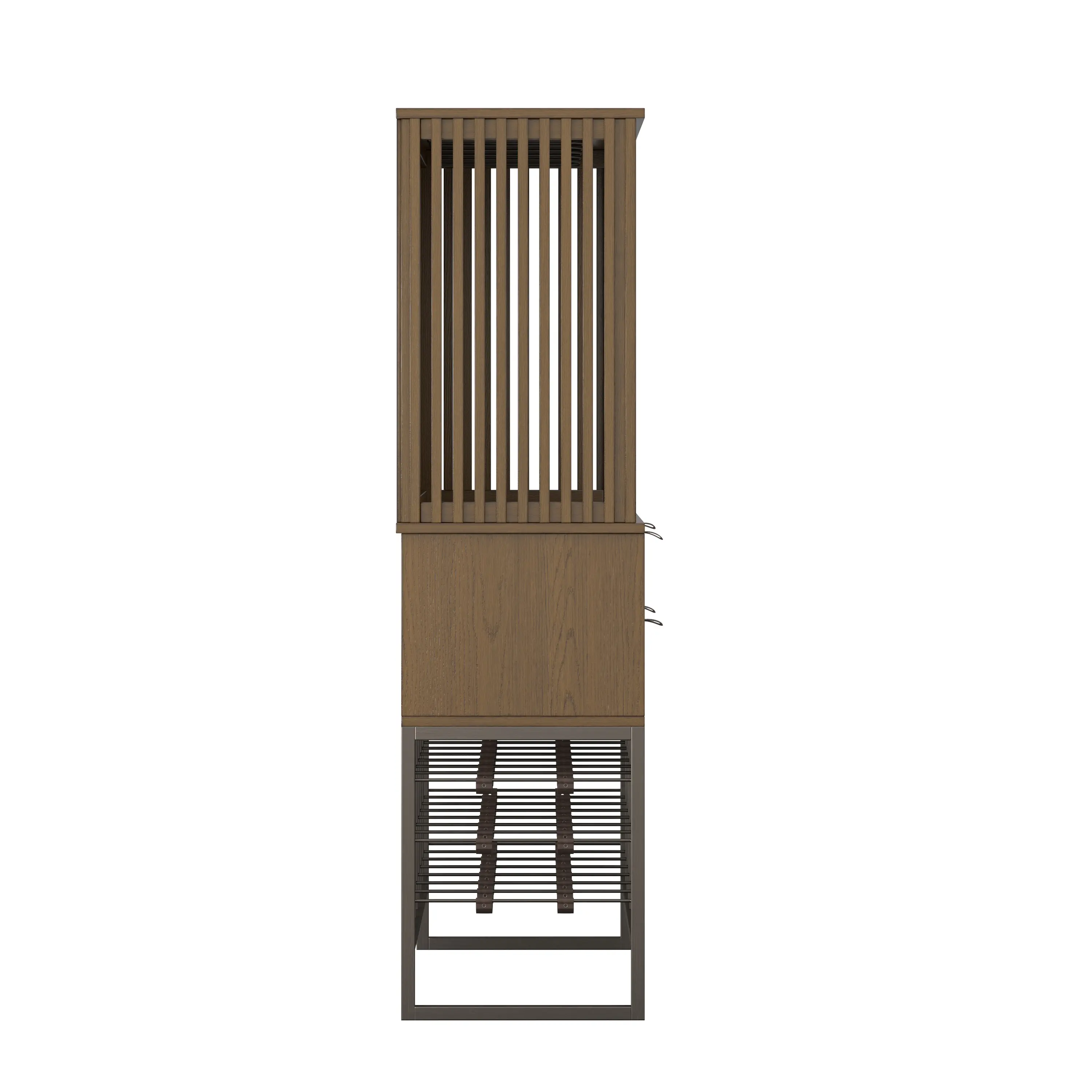 Reserve Brown Bar Cabinet-3