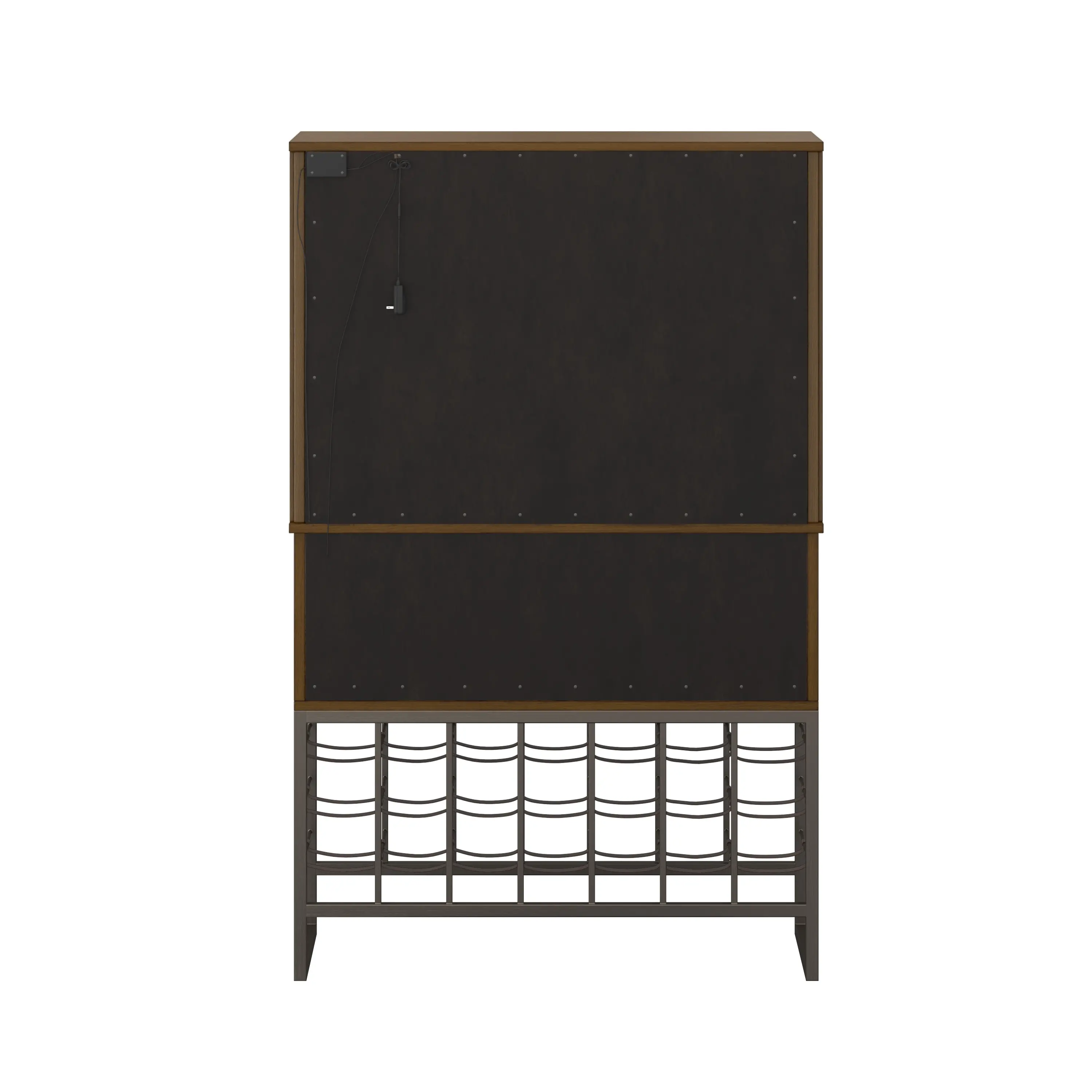 Reserve Brown Bar Cabinet-4