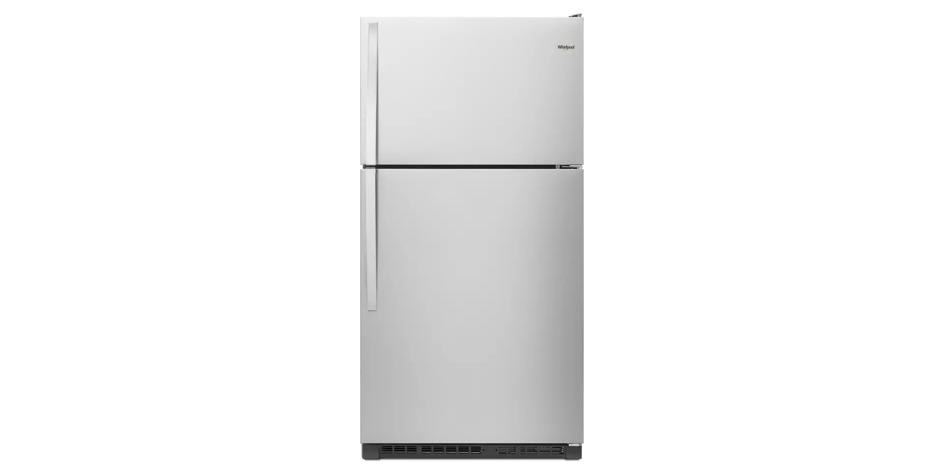 WRT311FZDZ-Special Whirlpool 20 Cu Ft Top Freezer Refrigerator - Stainless Steel-1