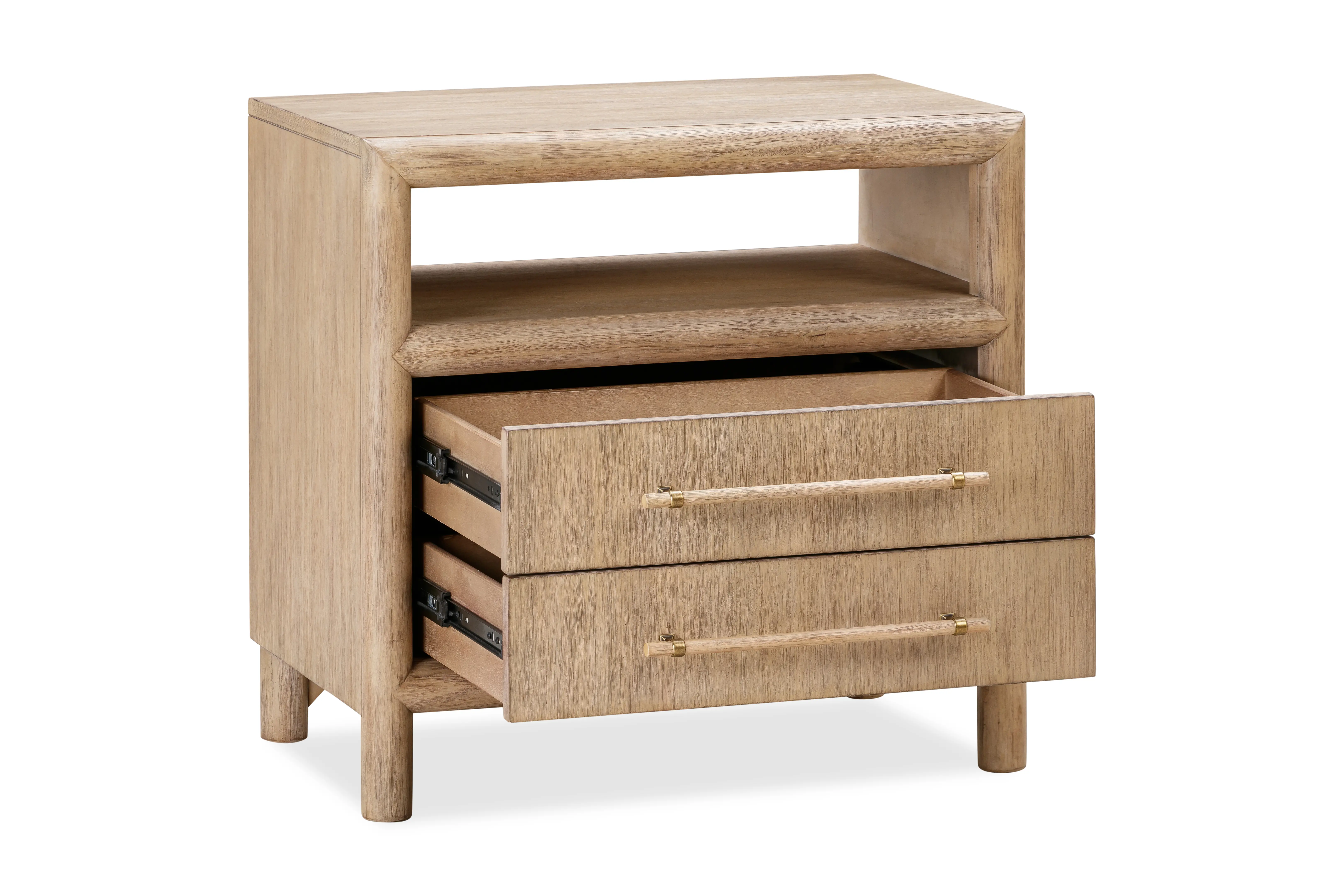 Dorsey Light Brown Nightstand-3