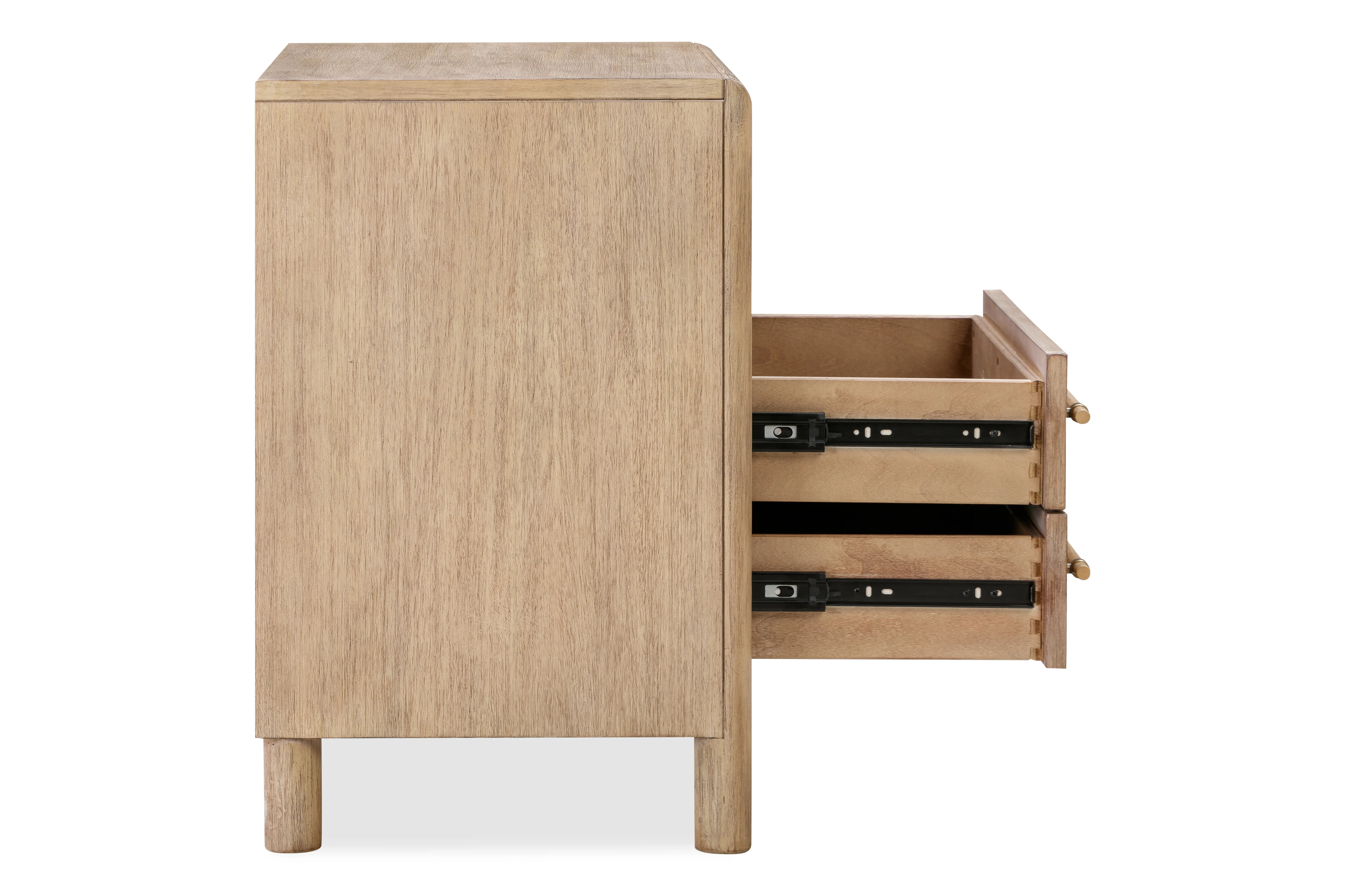 Dorsey Light Brown Nightstand-4