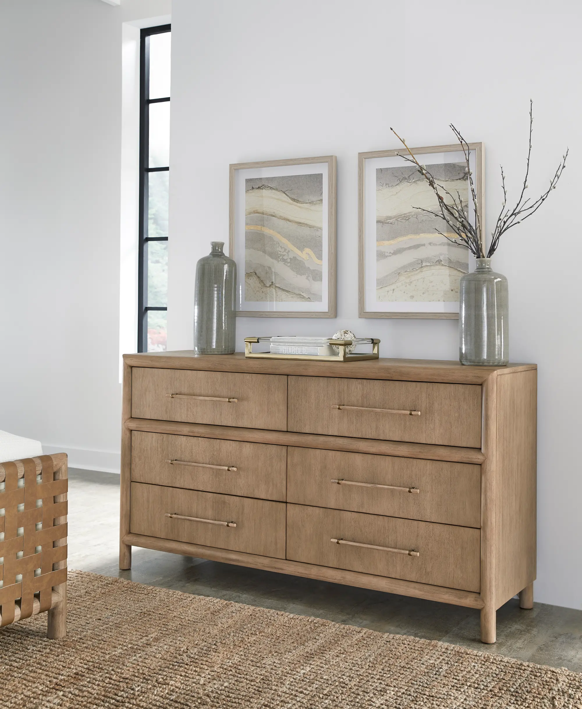 blue dress for baby girl Mid-Century 3-Drawer Dresser Light Brown (Set of 2)