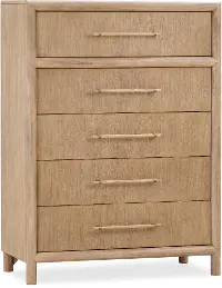 Dorsey Light Brown Chest of Drawers