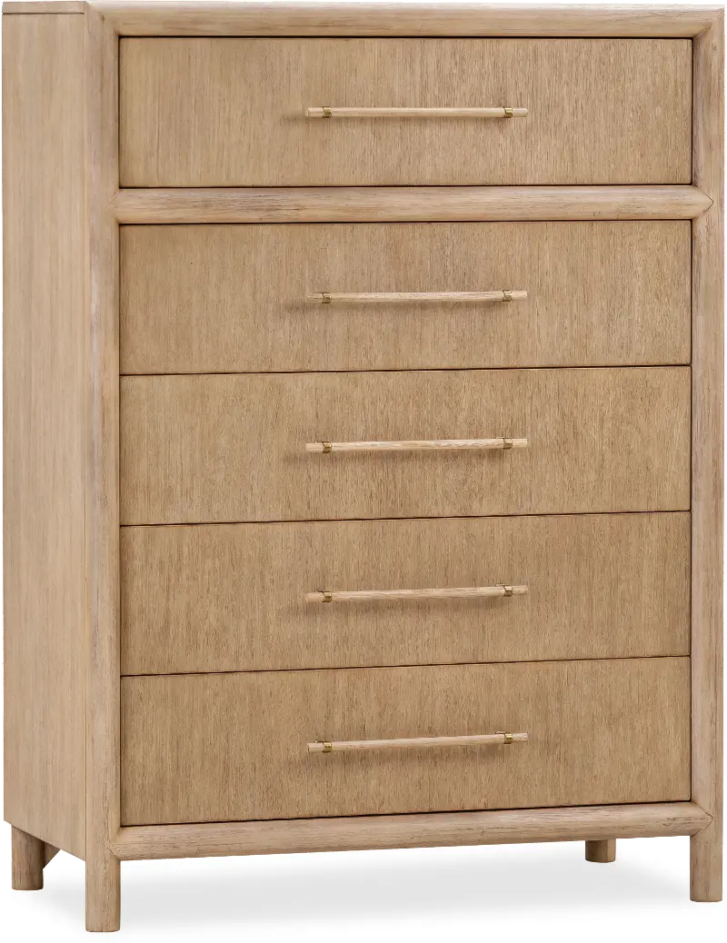 Dorsey Light Brown Chest of Drawers