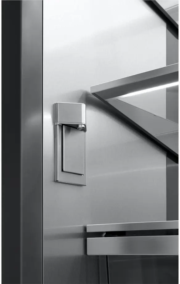 LG Signature Kitchen Suite 26 cu ft French Door Refrigerator - Built-In Counter Depth Stainless Steel-8