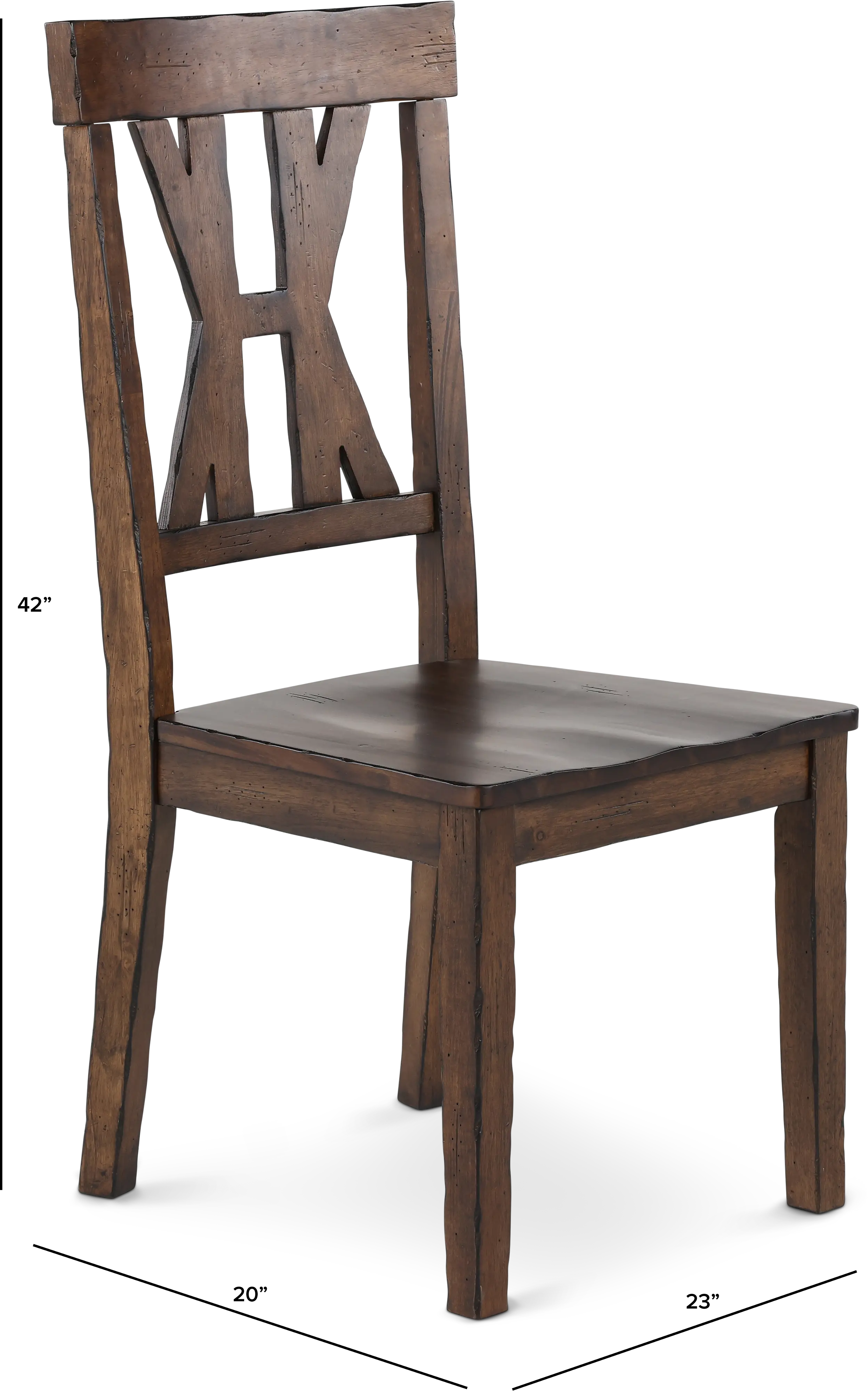 Villa Tobacco Brown Dining Chair-3