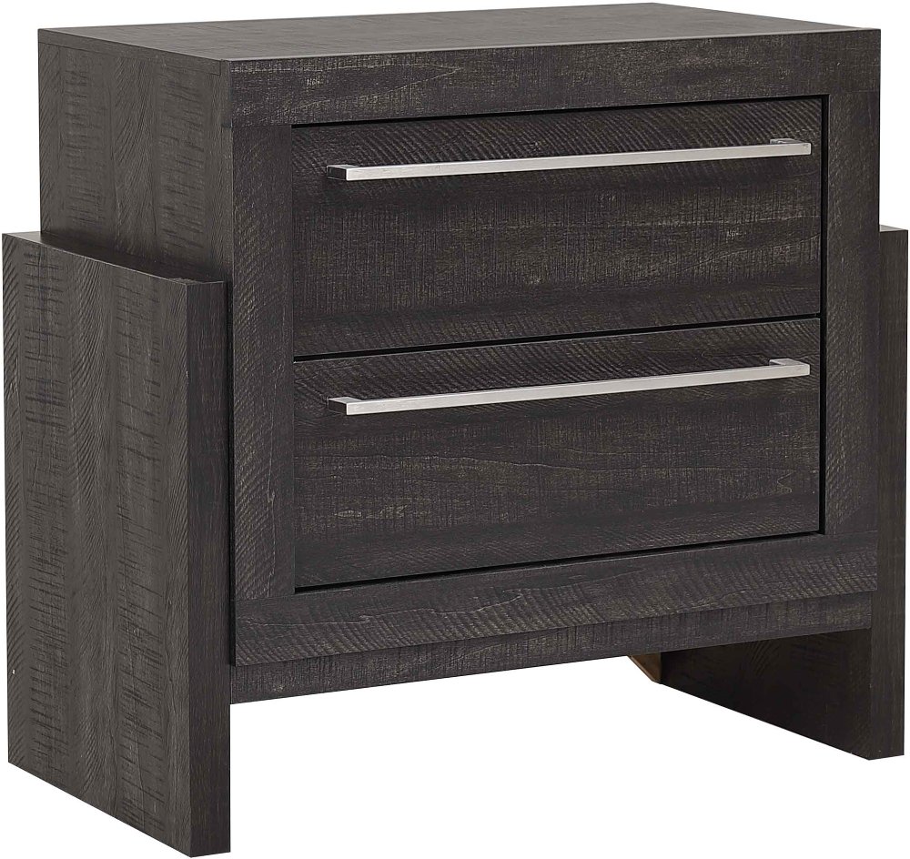 Sutter Espresso Brown Nightstand