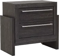 Sutter Espresso Brown Nightstand