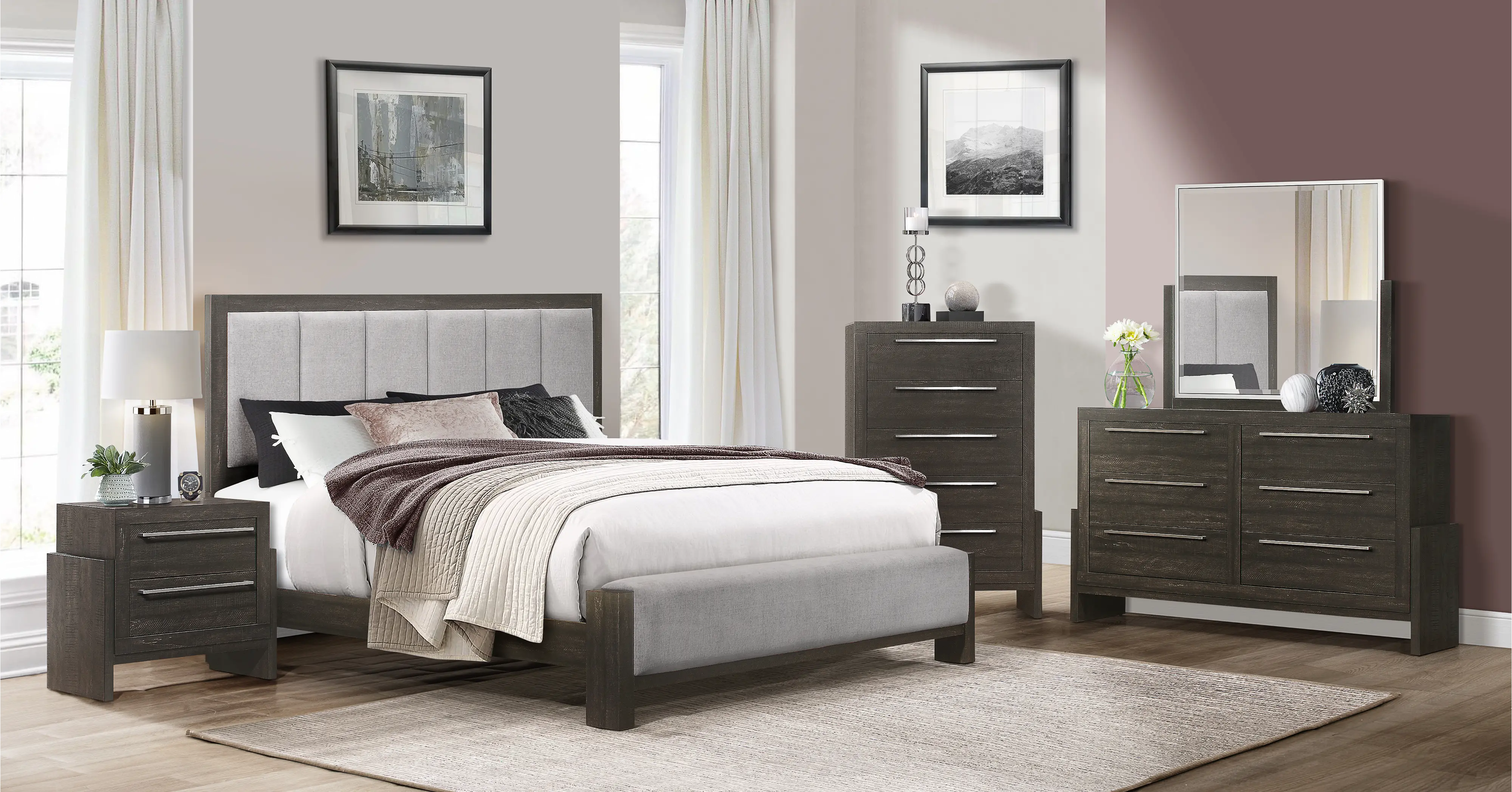 Sutter Espresso Brown Nightstand-3