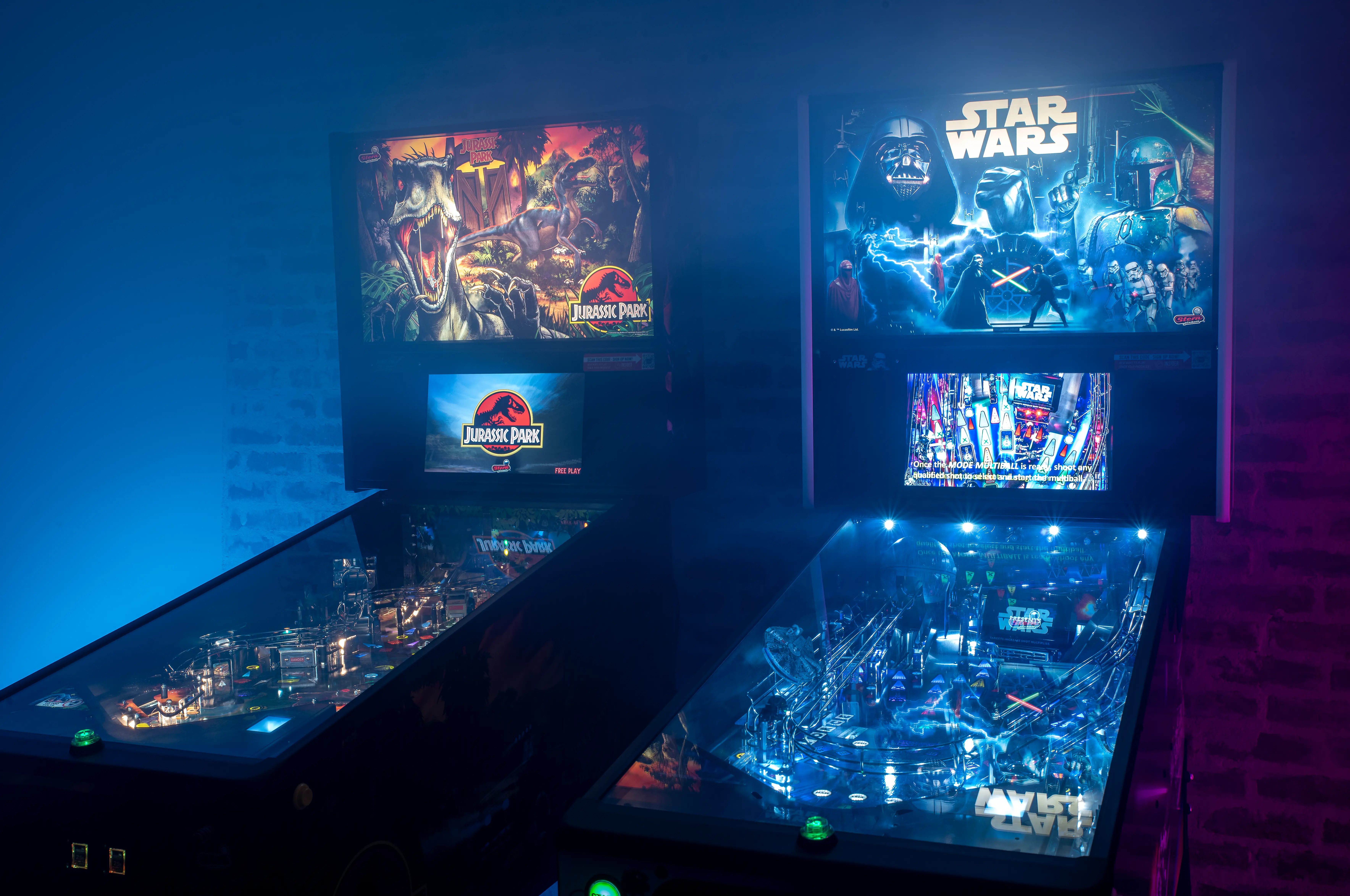 500-55M3-01 Stern Pinball Jurassic Park Premium Edition Pinball Machine-46